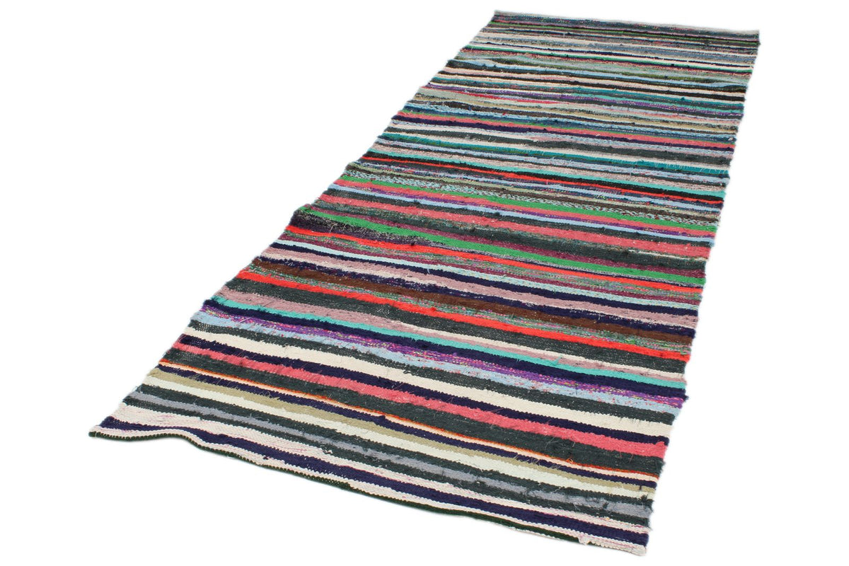 4x10 Multicolor Turkish Tribal Runner