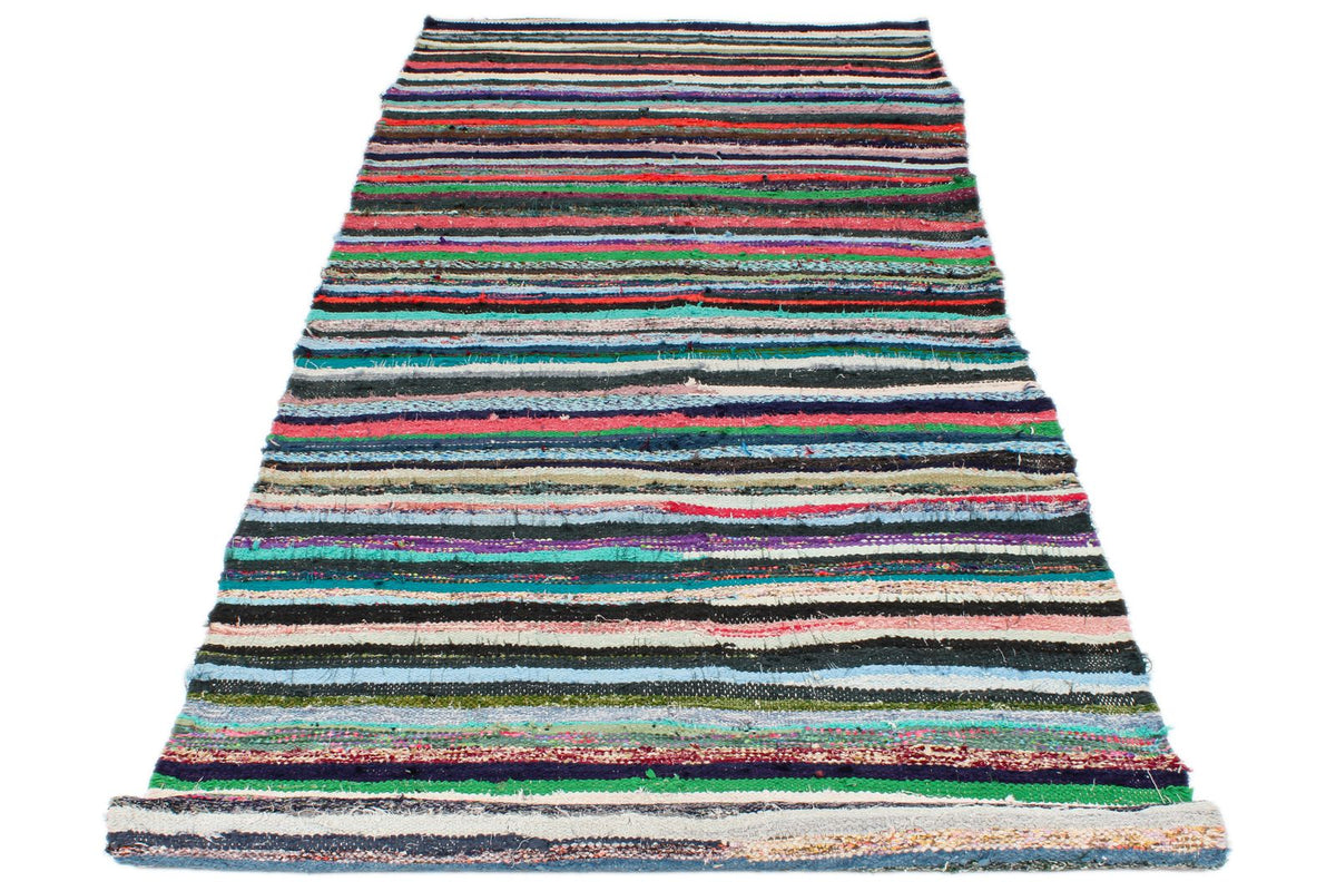 4x10 Multicolor Turkish Tribal Runner