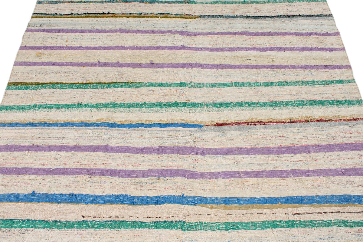 6x8 Multicolor Turkish Tribal Rug