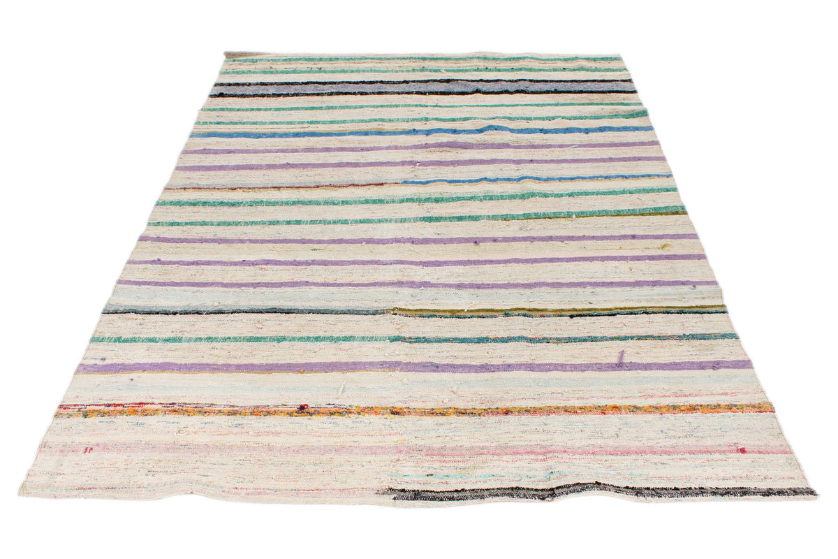 6x8 Multicolor Turkish Tribal Rug