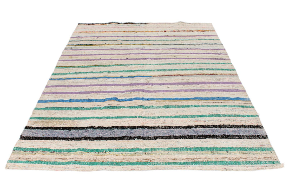 6x8 Multicolor Turkish Tribal Rug