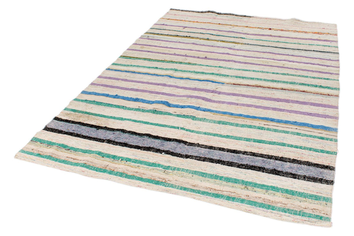 6x8 Multicolor Turkish Tribal Rug
