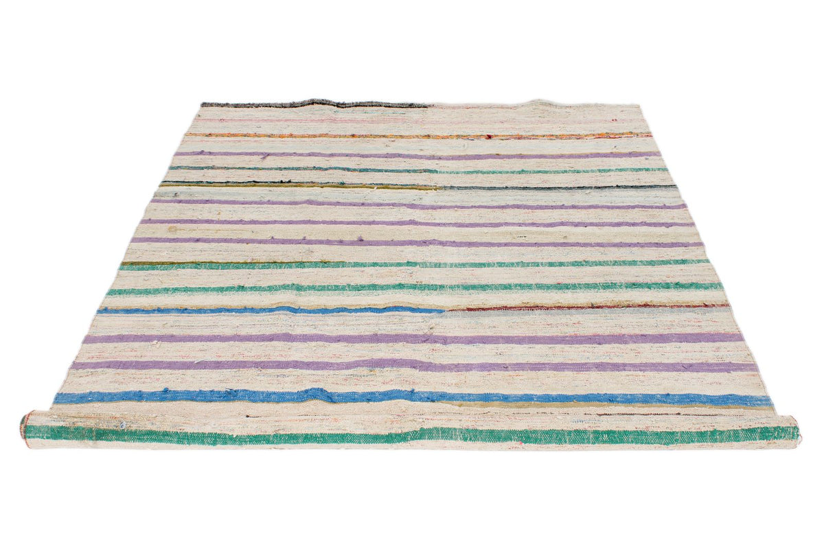 6x8 Multicolor Turkish Tribal Rug