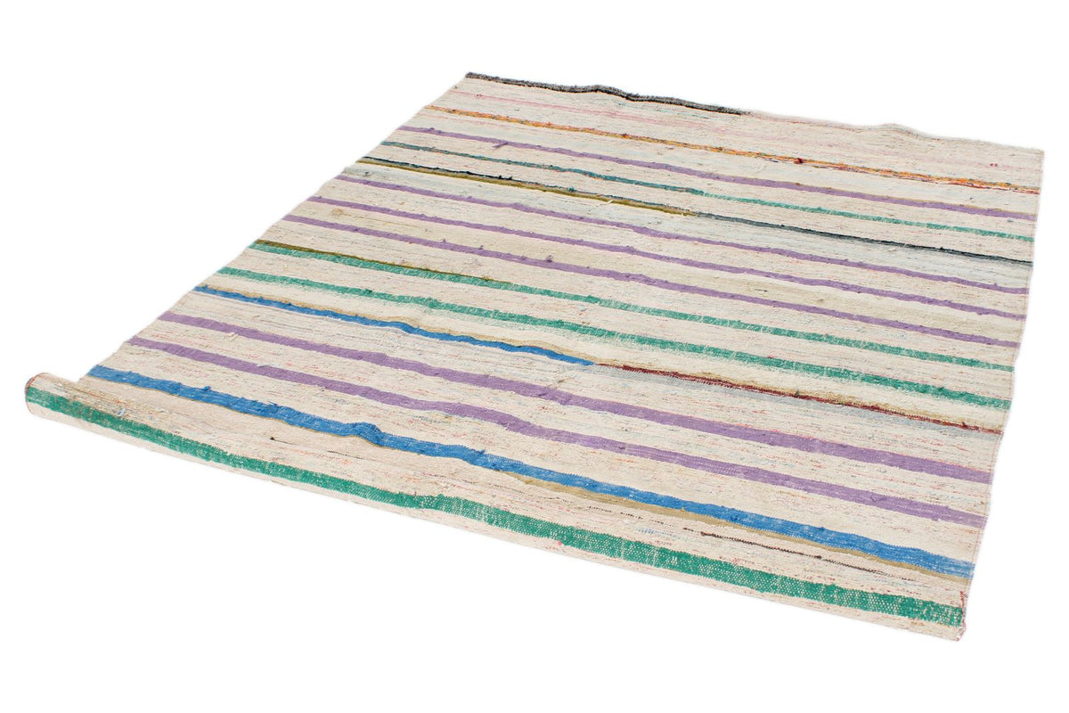 6x8 Multicolor Turkish Tribal Rug