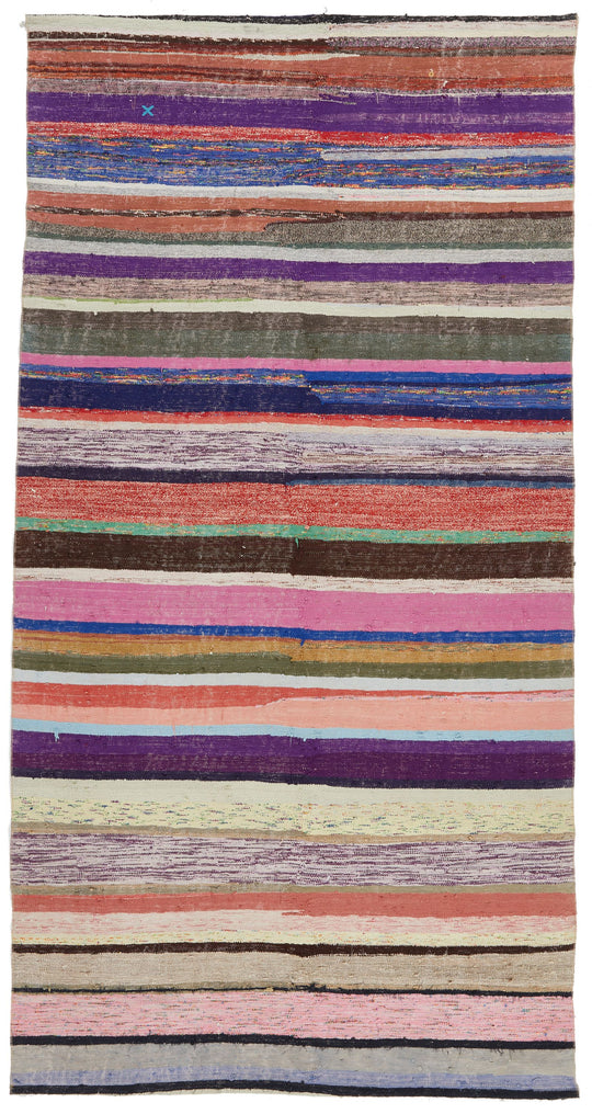 6x11 Multicolor Turkish Tribal Rug