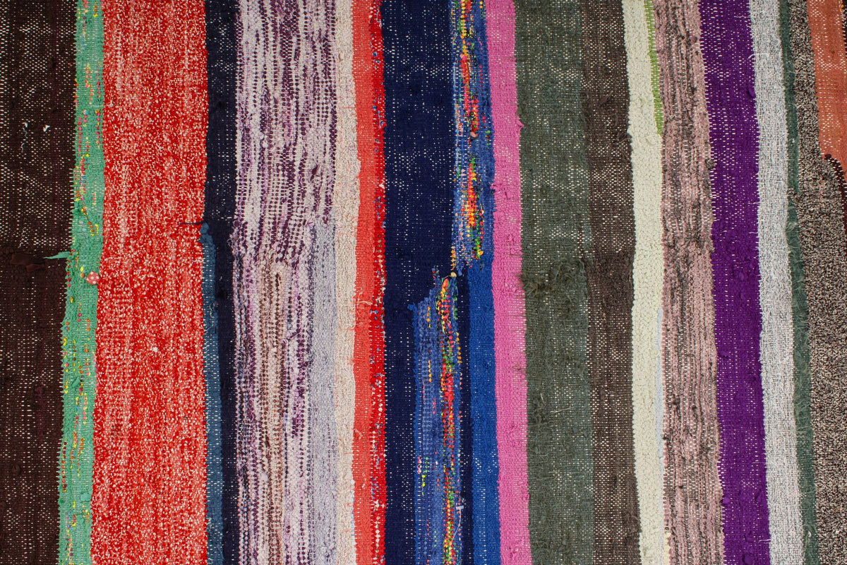 6x11 Multicolor Turkish Tribal Rug