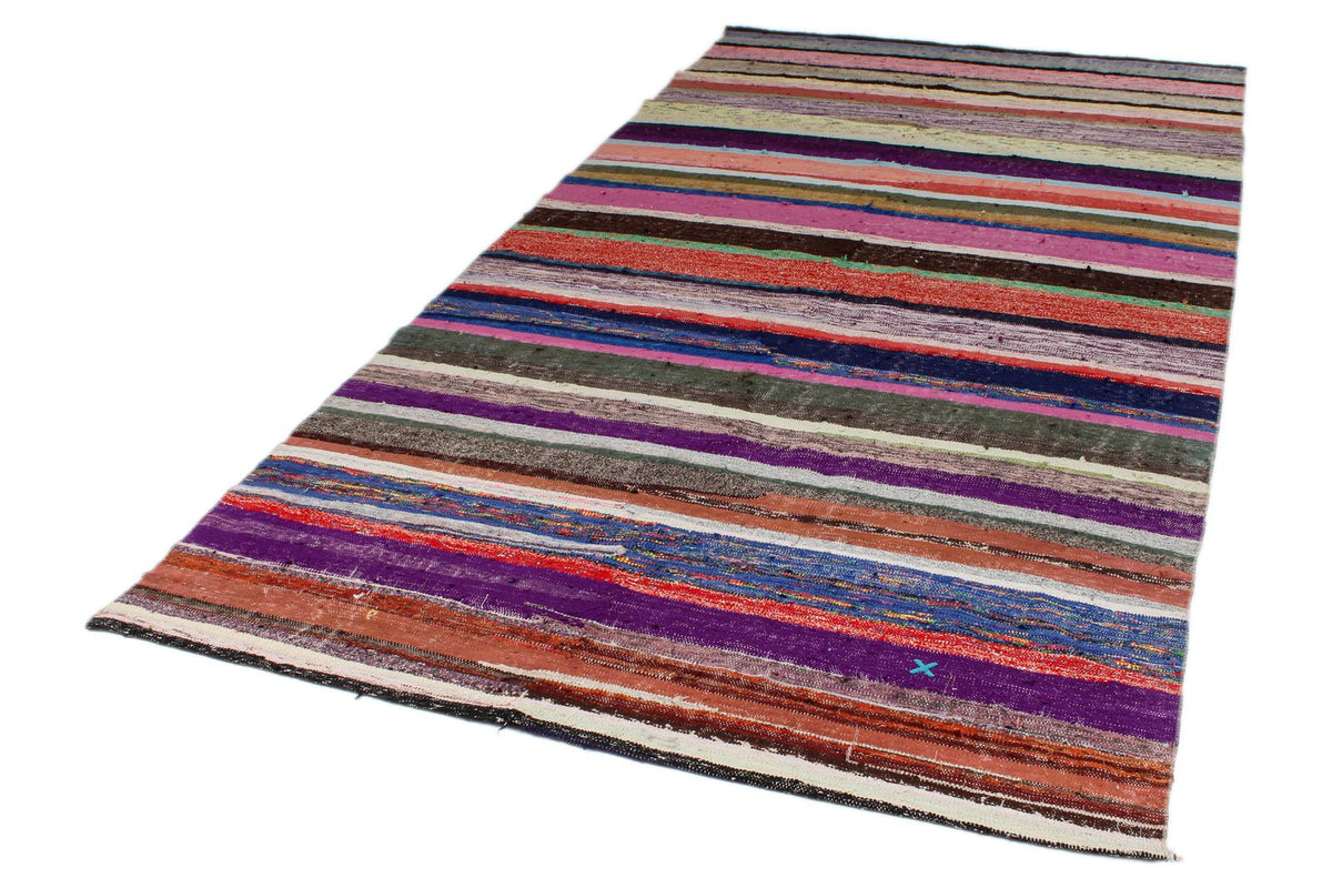 6x11 Multicolor Turkish Tribal Rug