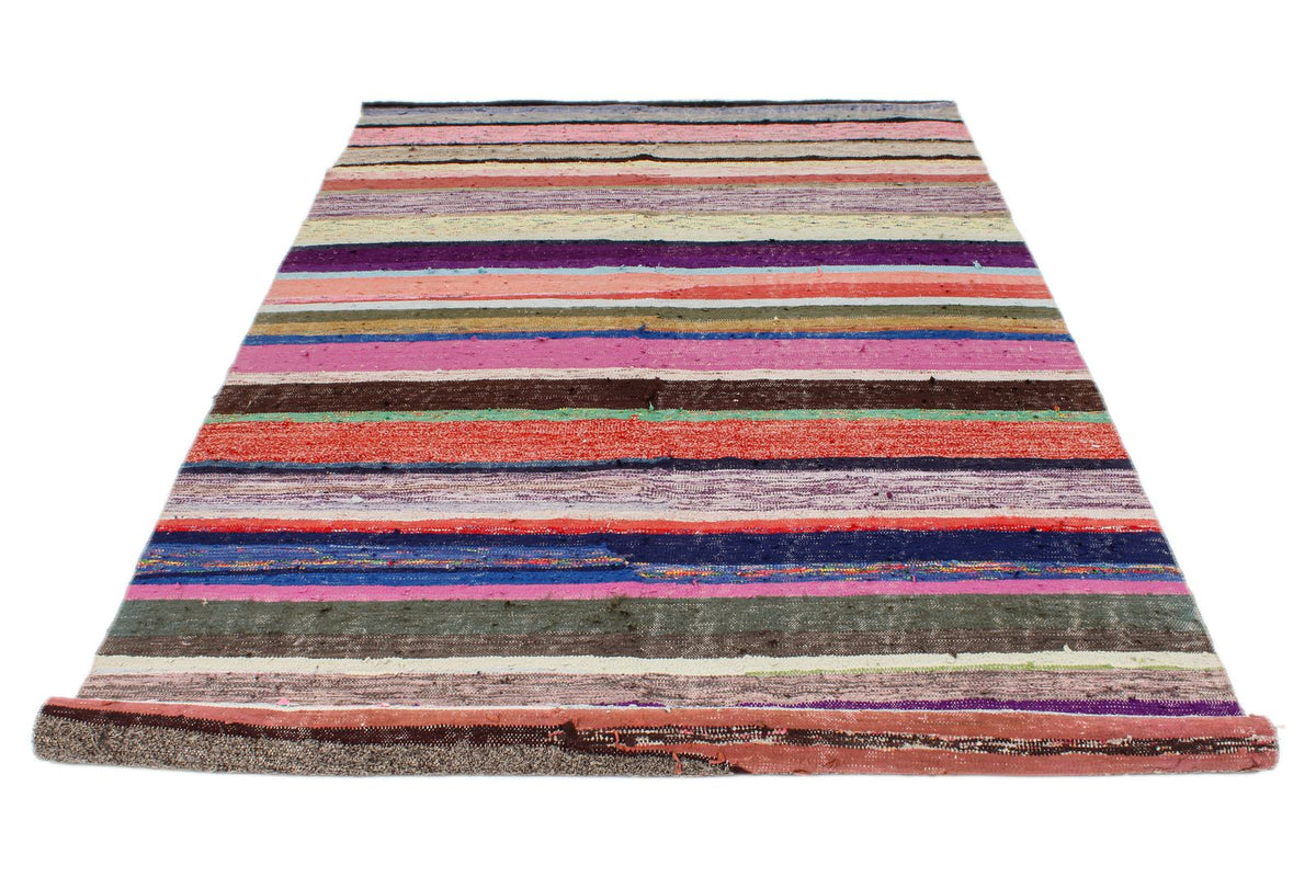 6x11 Multicolor Turkish Tribal Rug