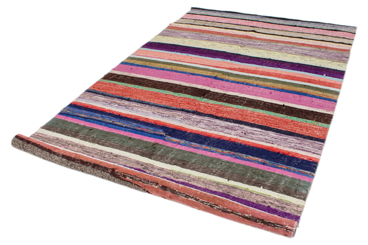 6x11 Multicolor Turkish Tribal Rug