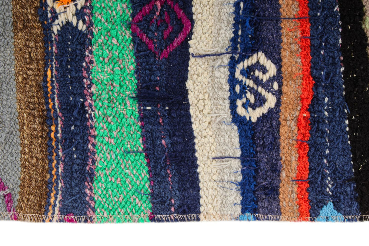 6x8 Multicolor Turkish Tribal Runner