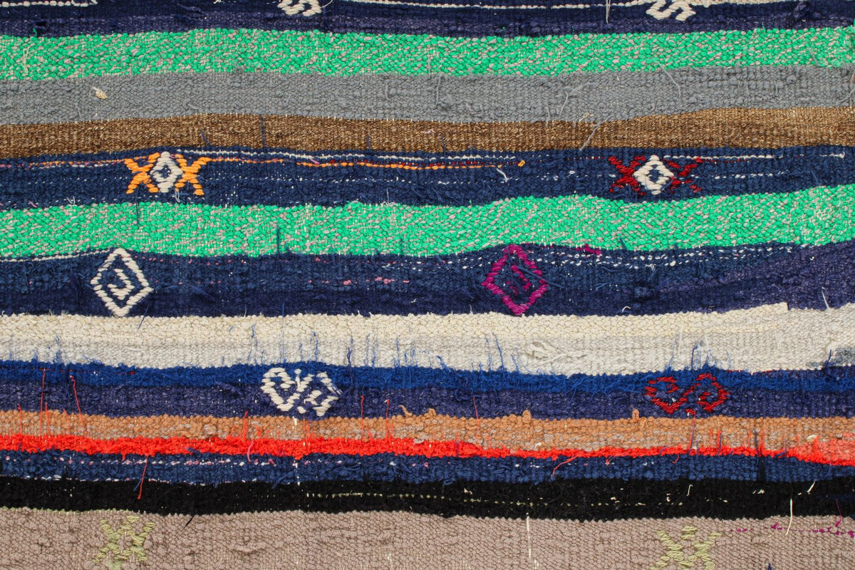 6x8 Multicolor Turkish Tribal Runner
