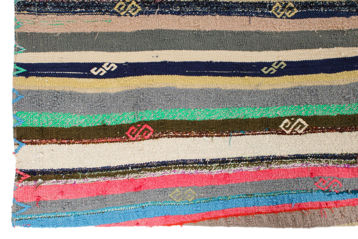 6x8 Multicolor Turkish Tribal Runner