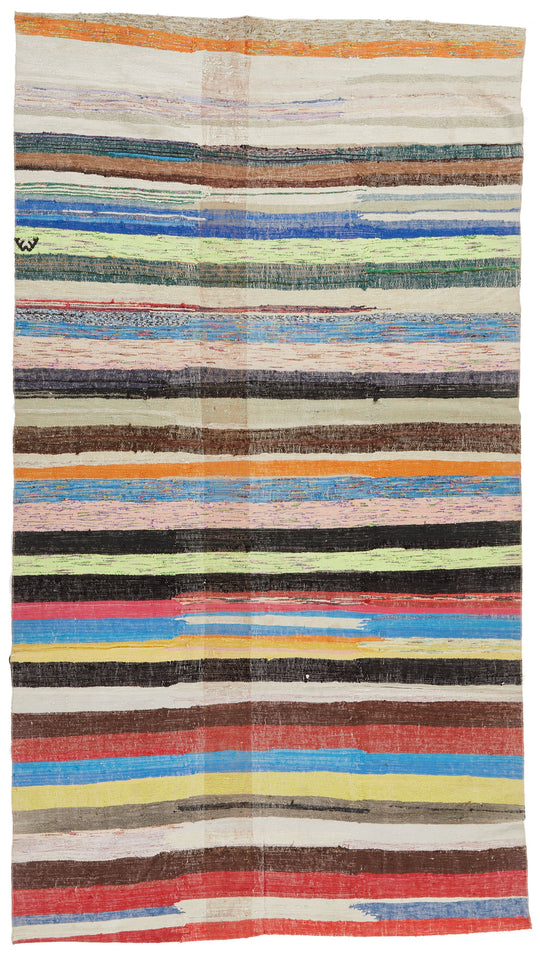 6x10 Multicolor Turkish Tribal Rug