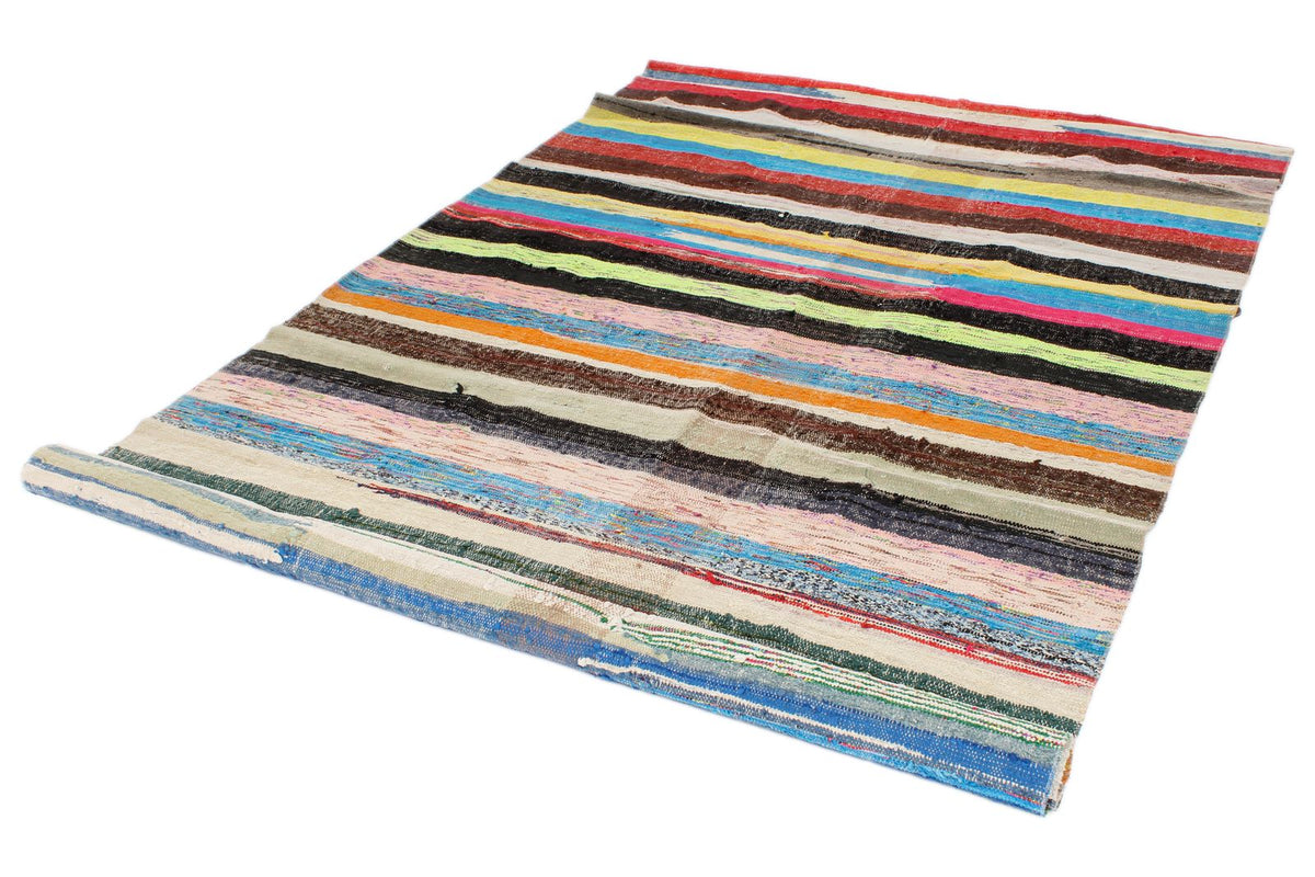 6x10 Multicolor Turkish Tribal Rug