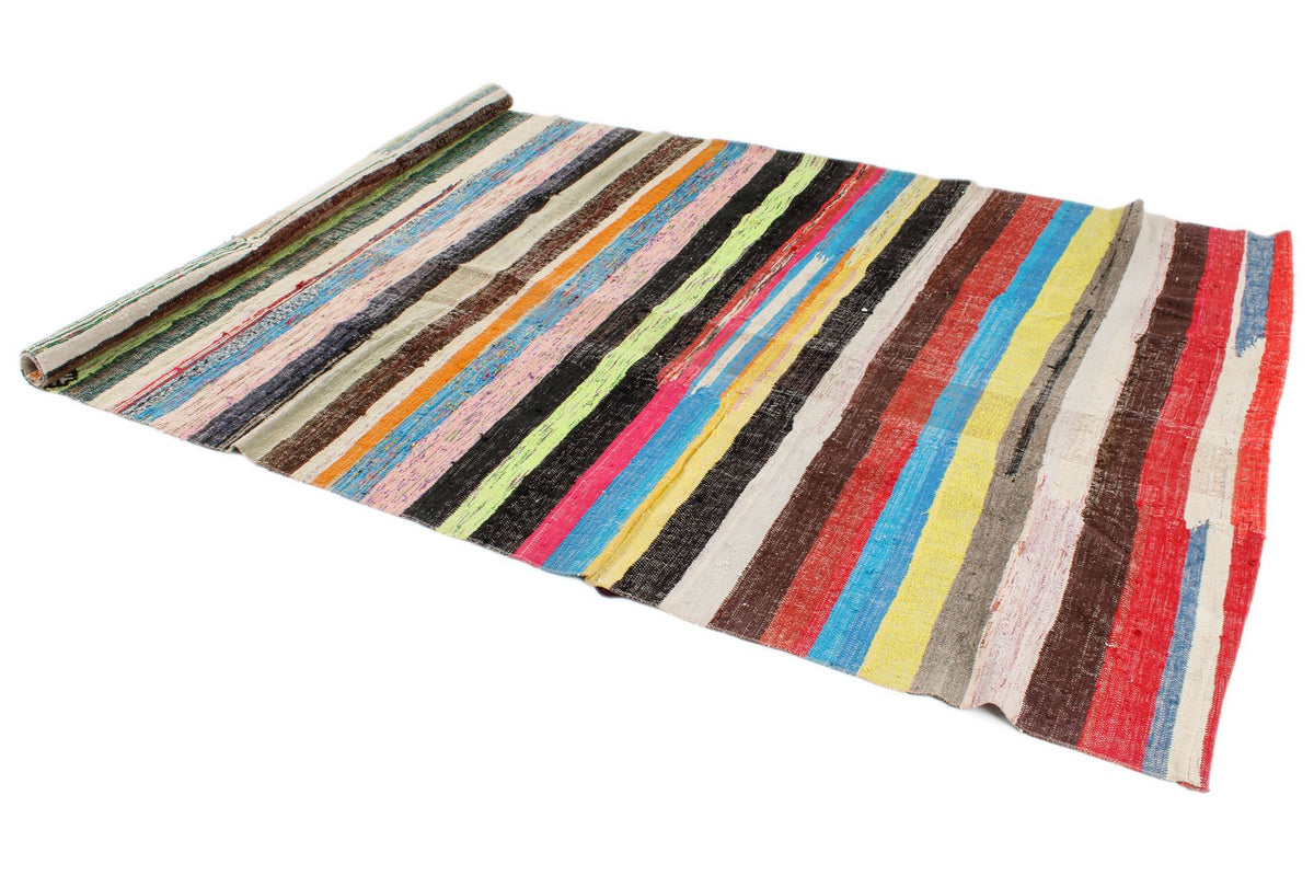 6x10 Multicolor Turkish Tribal Rug
