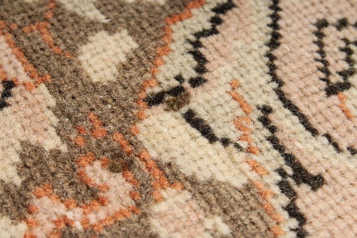 8x11 Rust and Brown Turkish Traditional Rug