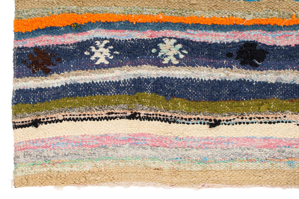 4x9 Multicolor Turkish Tribal Runner