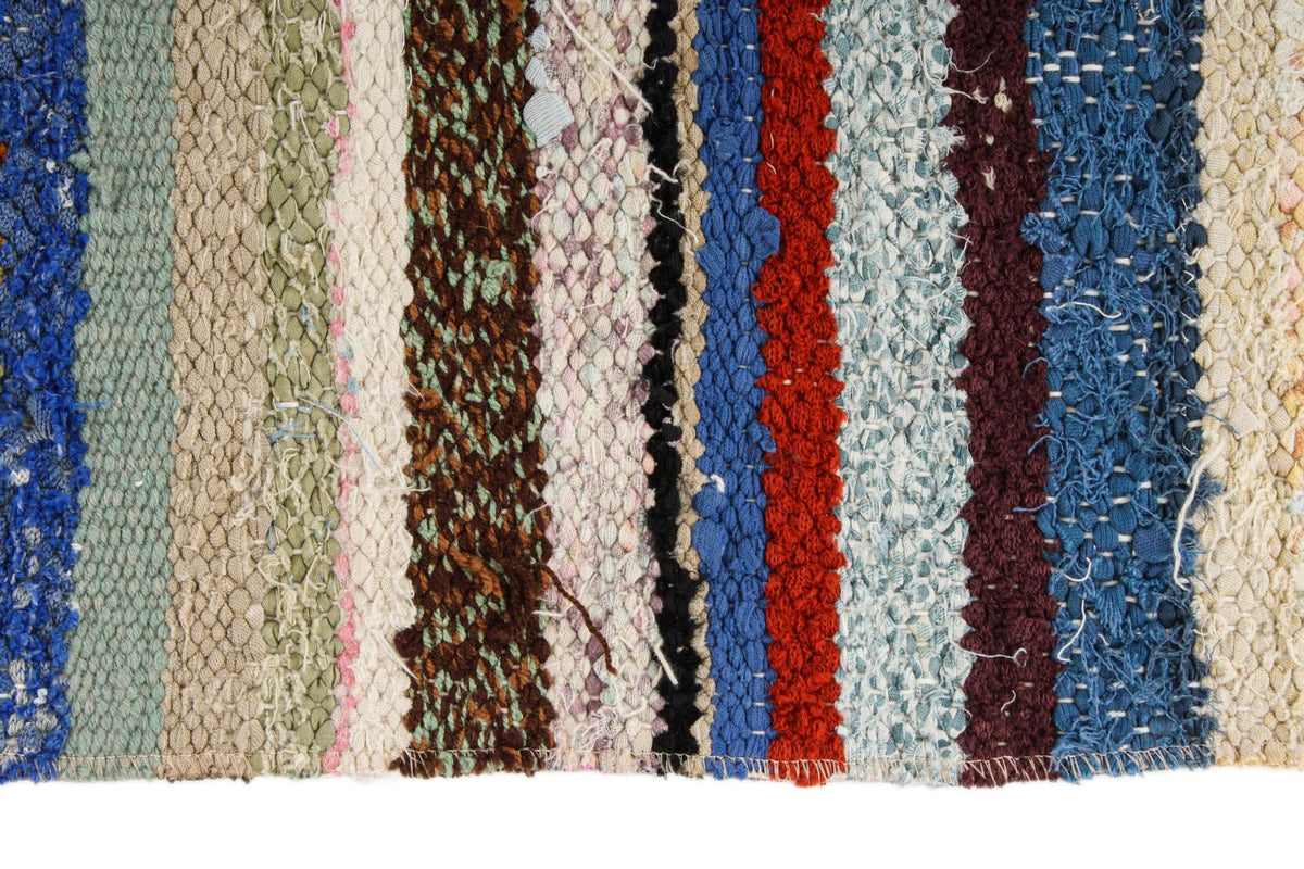 4x9 Multicolor Turkish Tribal Runner