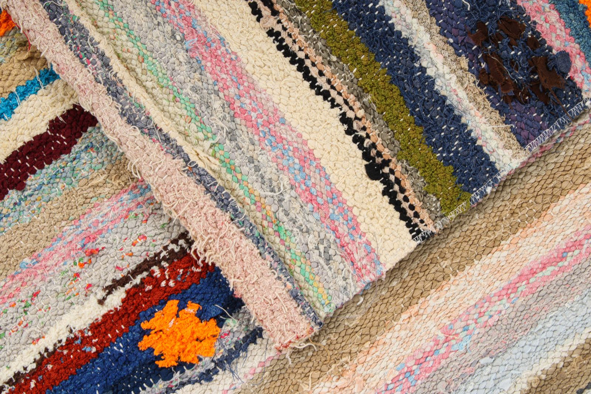 4x9 Multicolor Turkish Tribal Runner