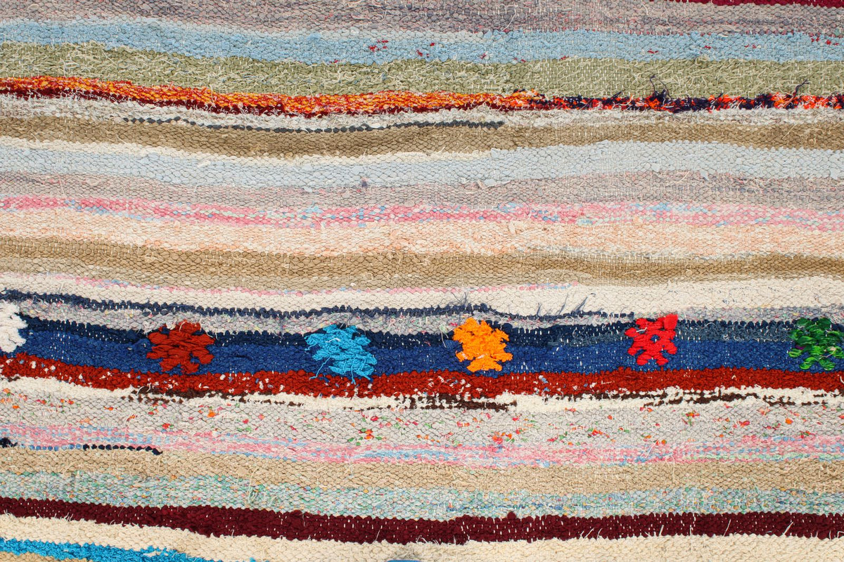4x9 Multicolor Turkish Tribal Runner