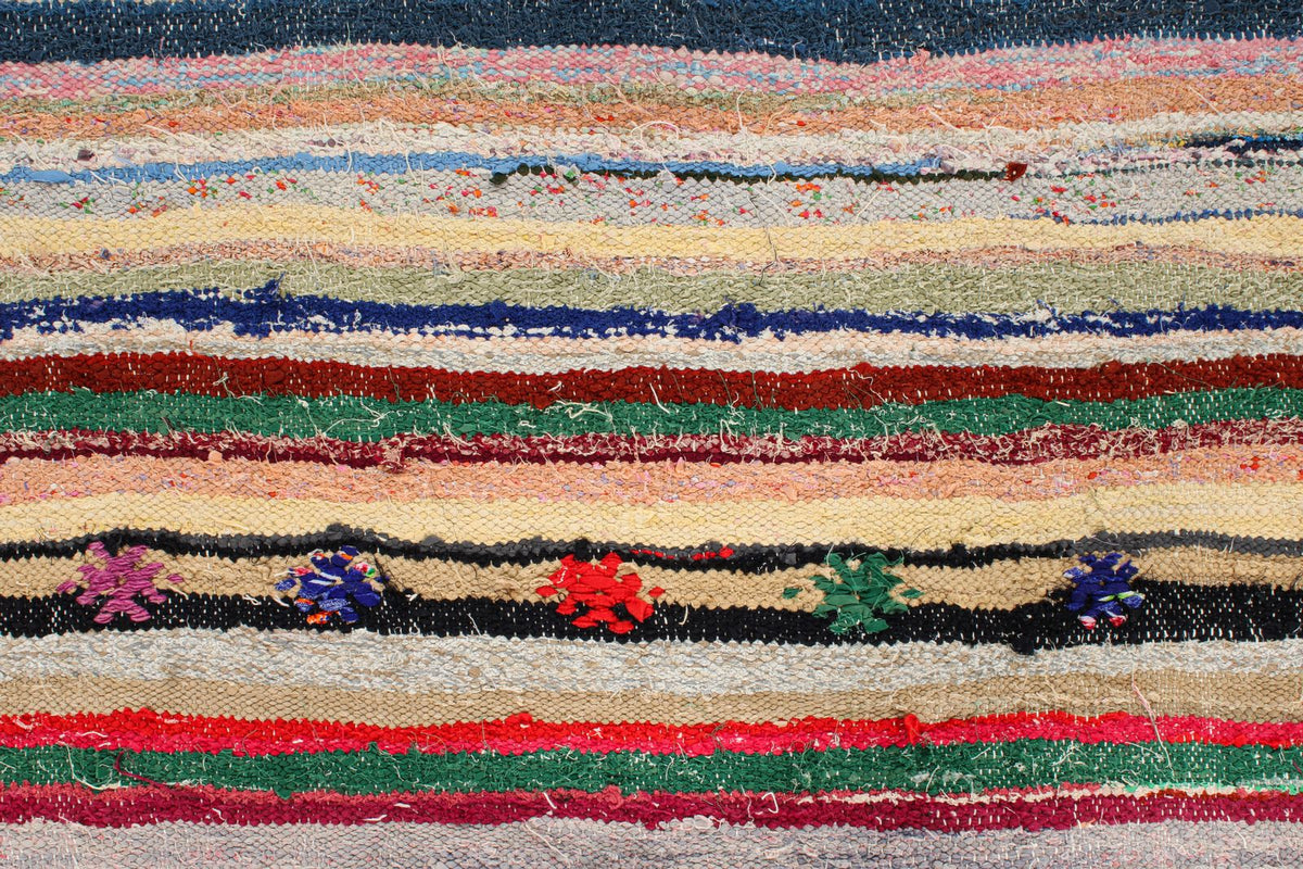4x9 Multicolor Turkish Tribal Runner