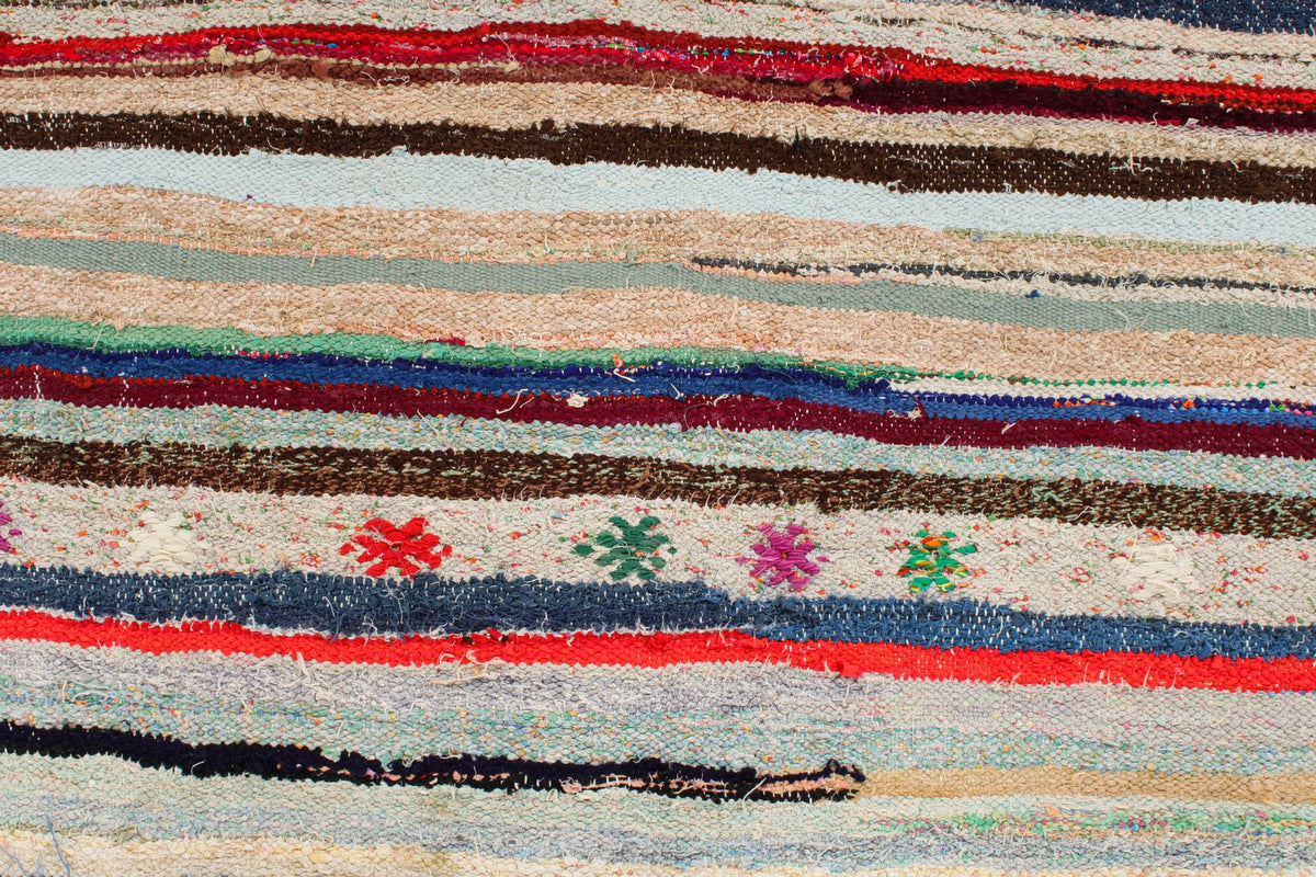 4x9 Multicolor Turkish Tribal Runner