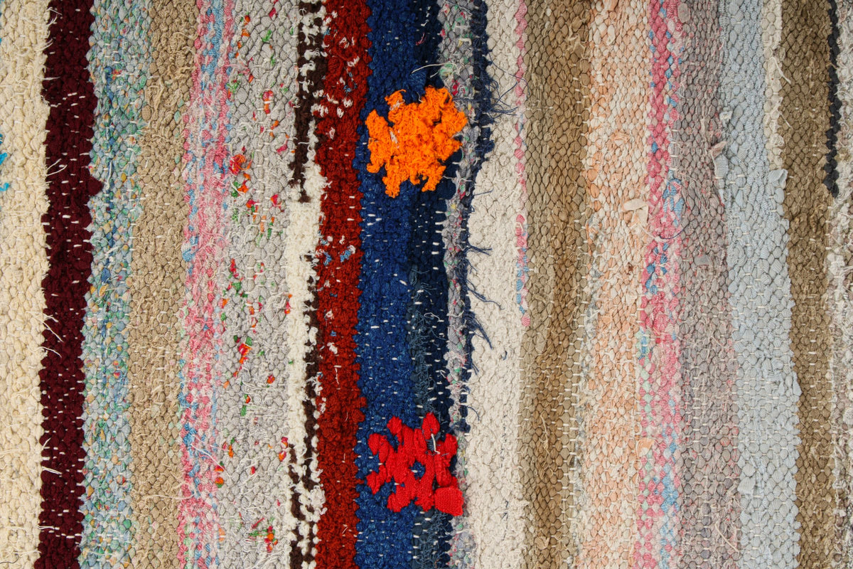 4x9 Multicolor Turkish Tribal Runner