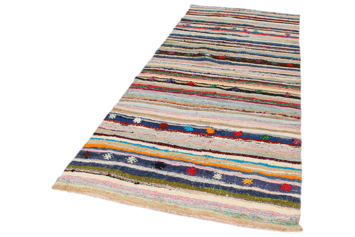 4x9 Multicolor Turkish Tribal Runner