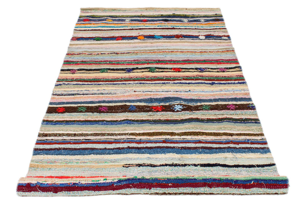4x9 Multicolor Turkish Tribal Runner