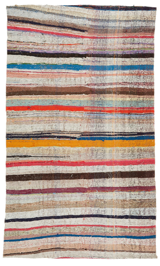 5x8 Multicolor Turkish Tribal Rug