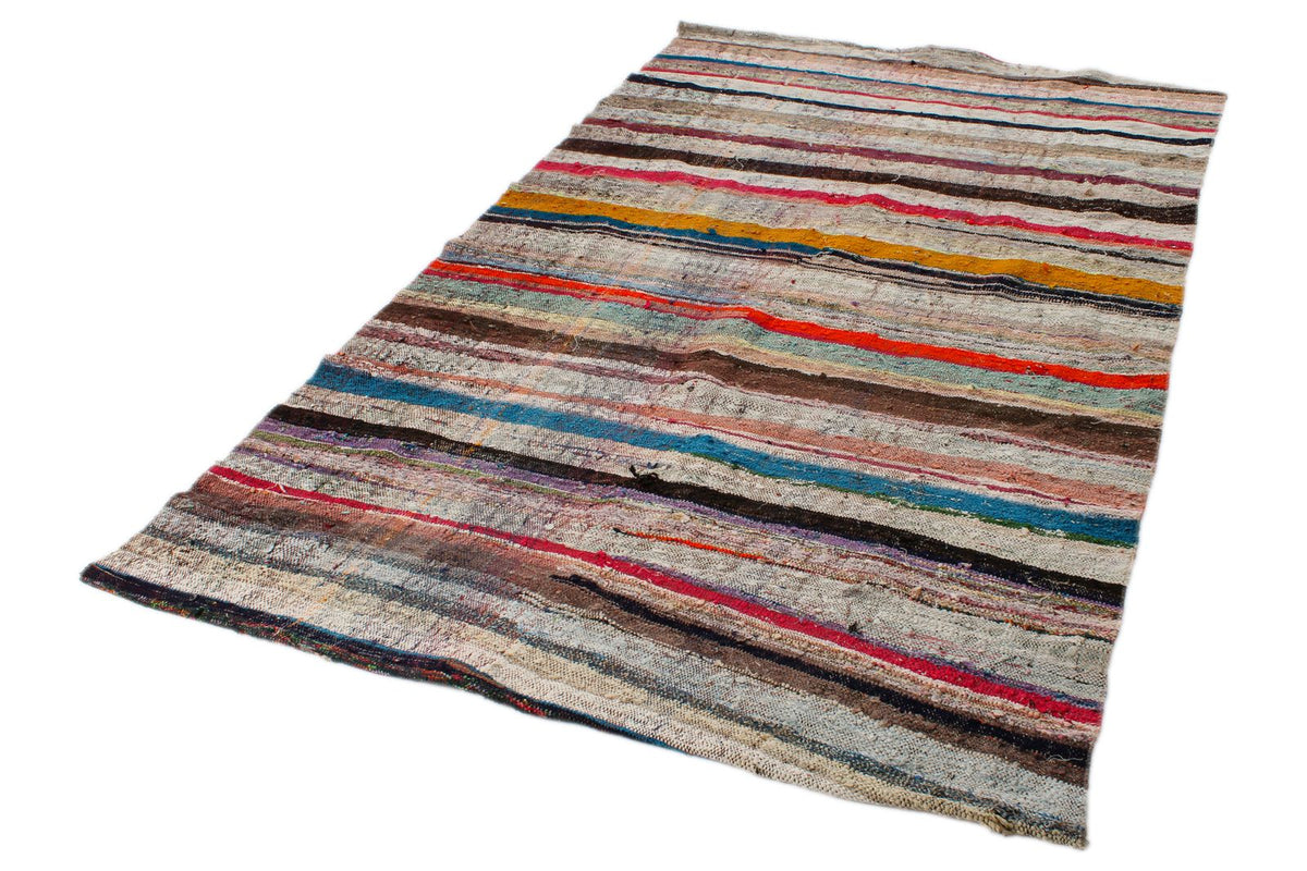 5x8 Multicolor Turkish Tribal Rug