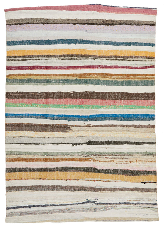 5x8 Multicolor Turkish Tribal Rug