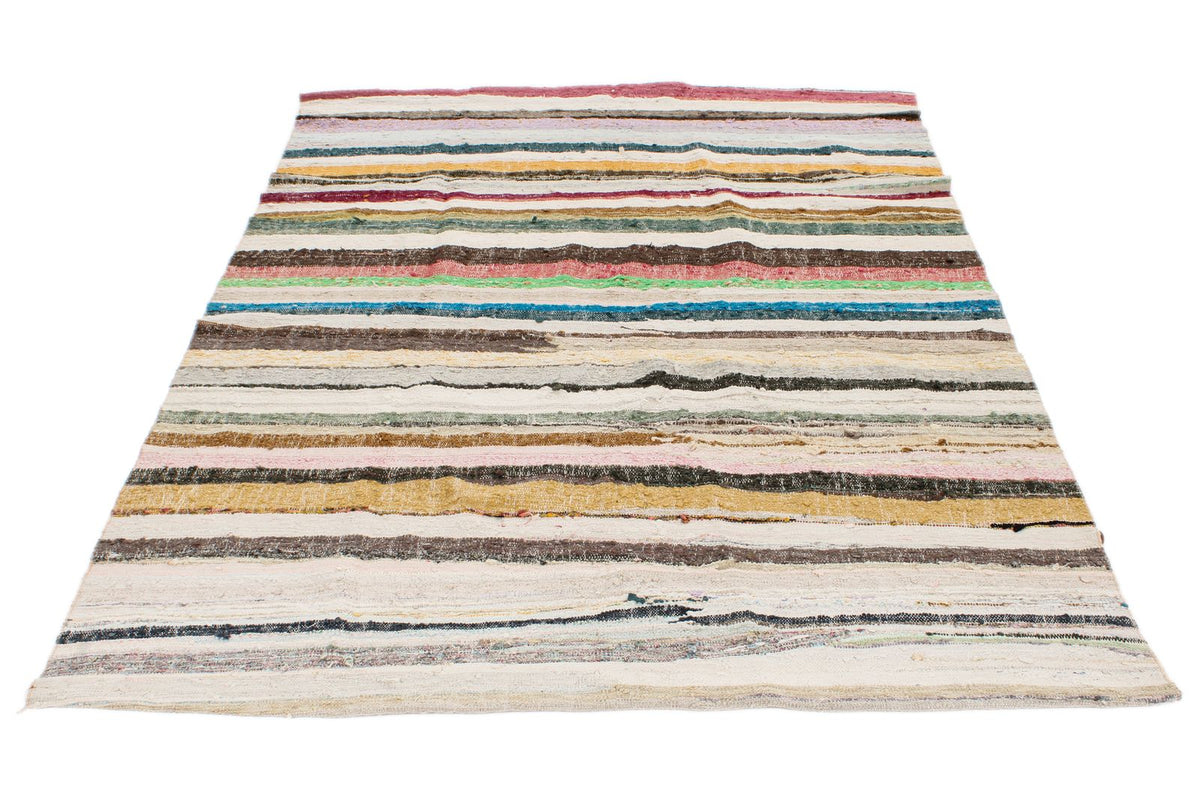 5x8 Multicolor Turkish Tribal Rug