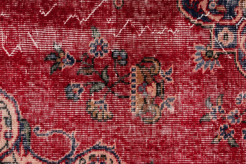 5x8 Beige and Navy Turkish Anatolian Rug