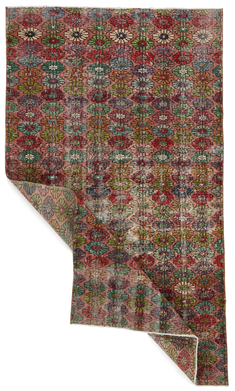 4x7 Multicolor Turkish Anatolian Rug