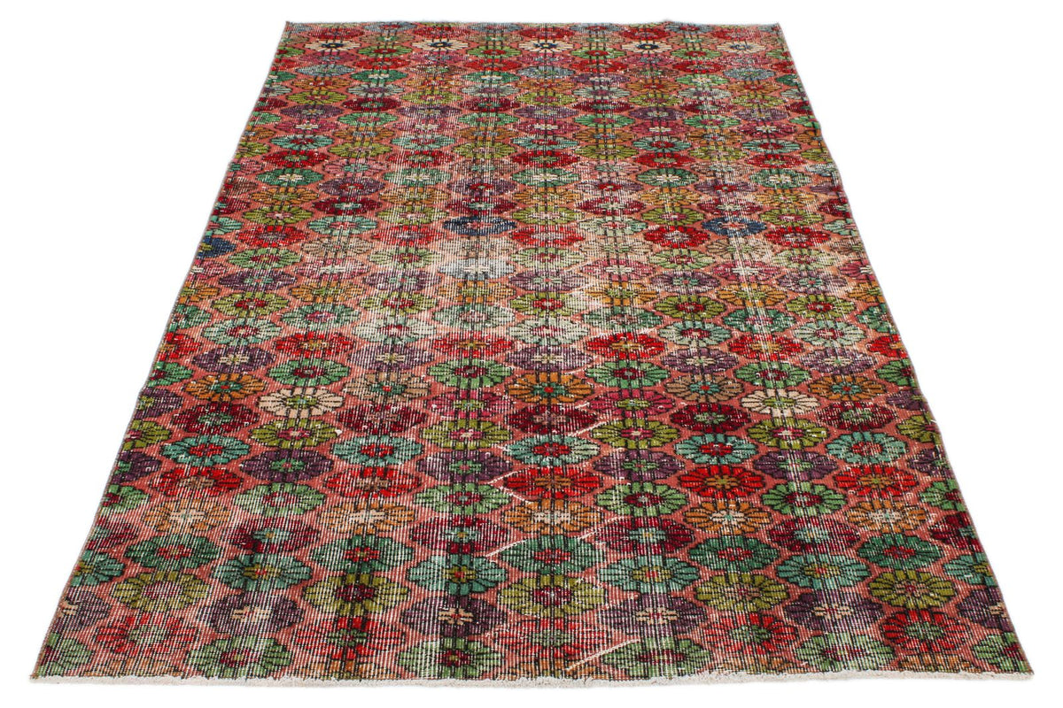 4x7 Multicolor Turkish Anatolian Rug