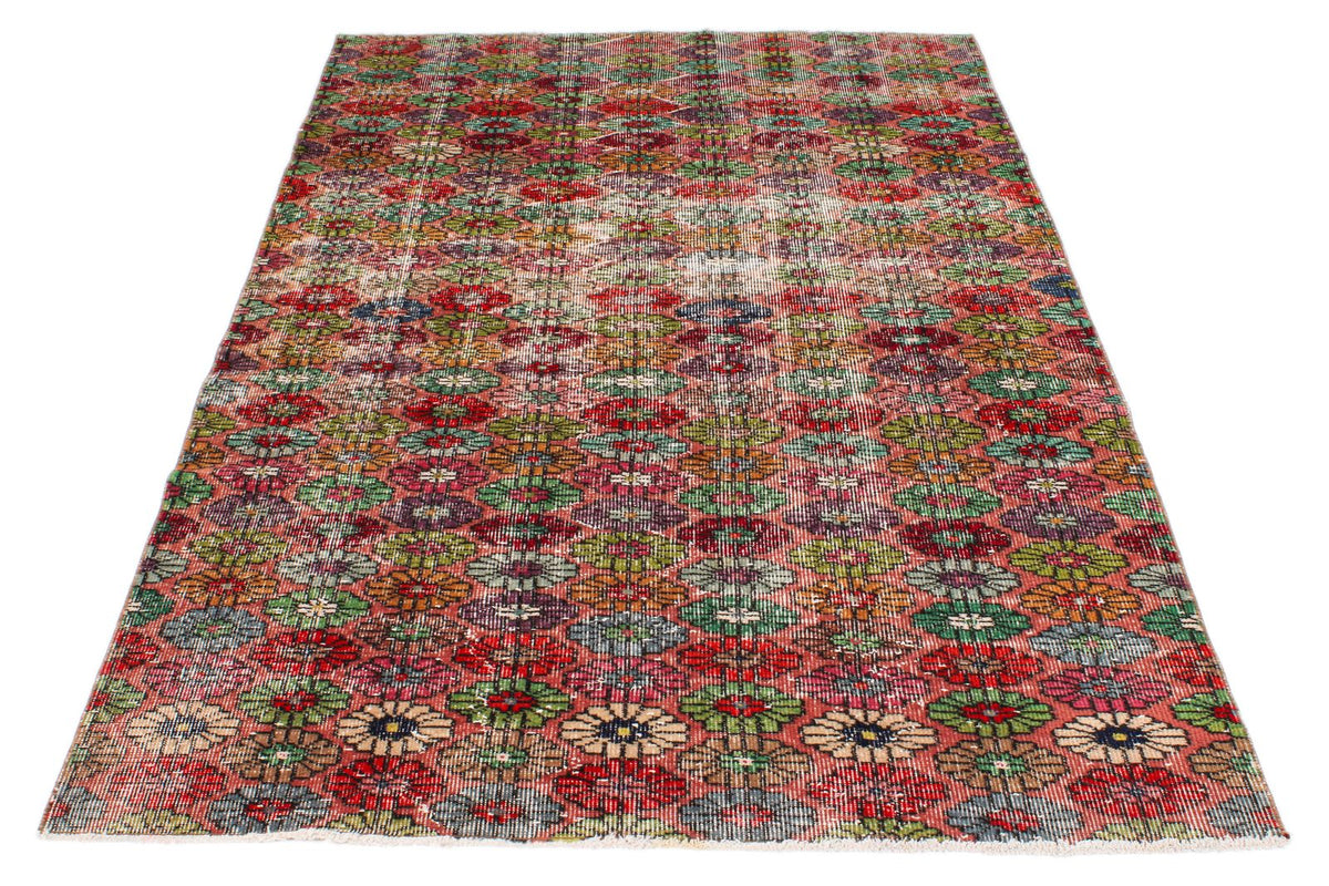 4x7 Multicolor Turkish Anatolian Rug