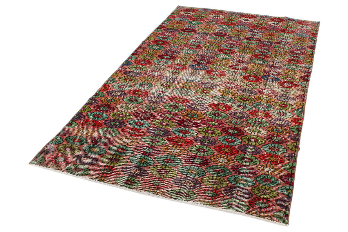4x7 Multicolor Turkish Anatolian Rug