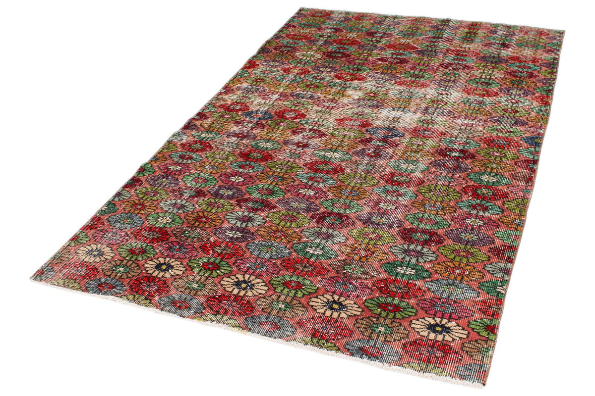 4x7 Multicolor Turkish Anatolian Rug