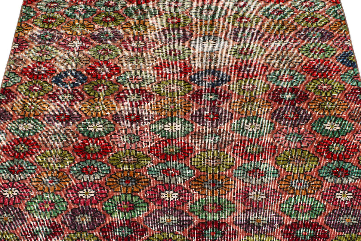 4x7 Multicolor Turkish Anatolian Rug