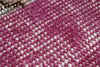 5x8 Gray and Purple Turkish Overdyed Rug