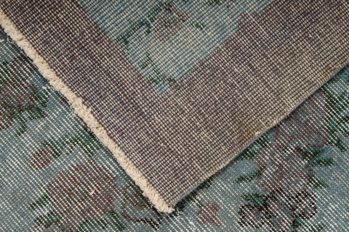 4x7 Blue and Gray Turkish Anatolian Rug