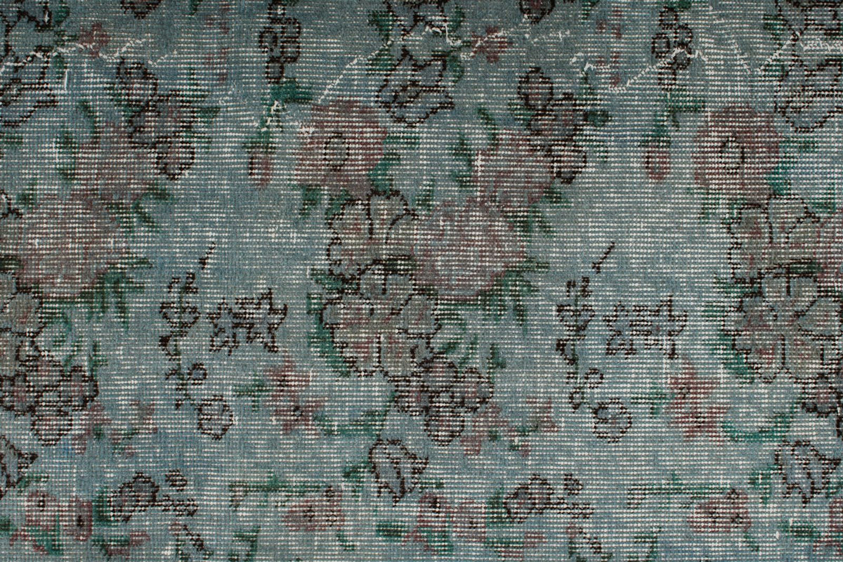 4x7 Blue and Gray Turkish Anatolian Rug