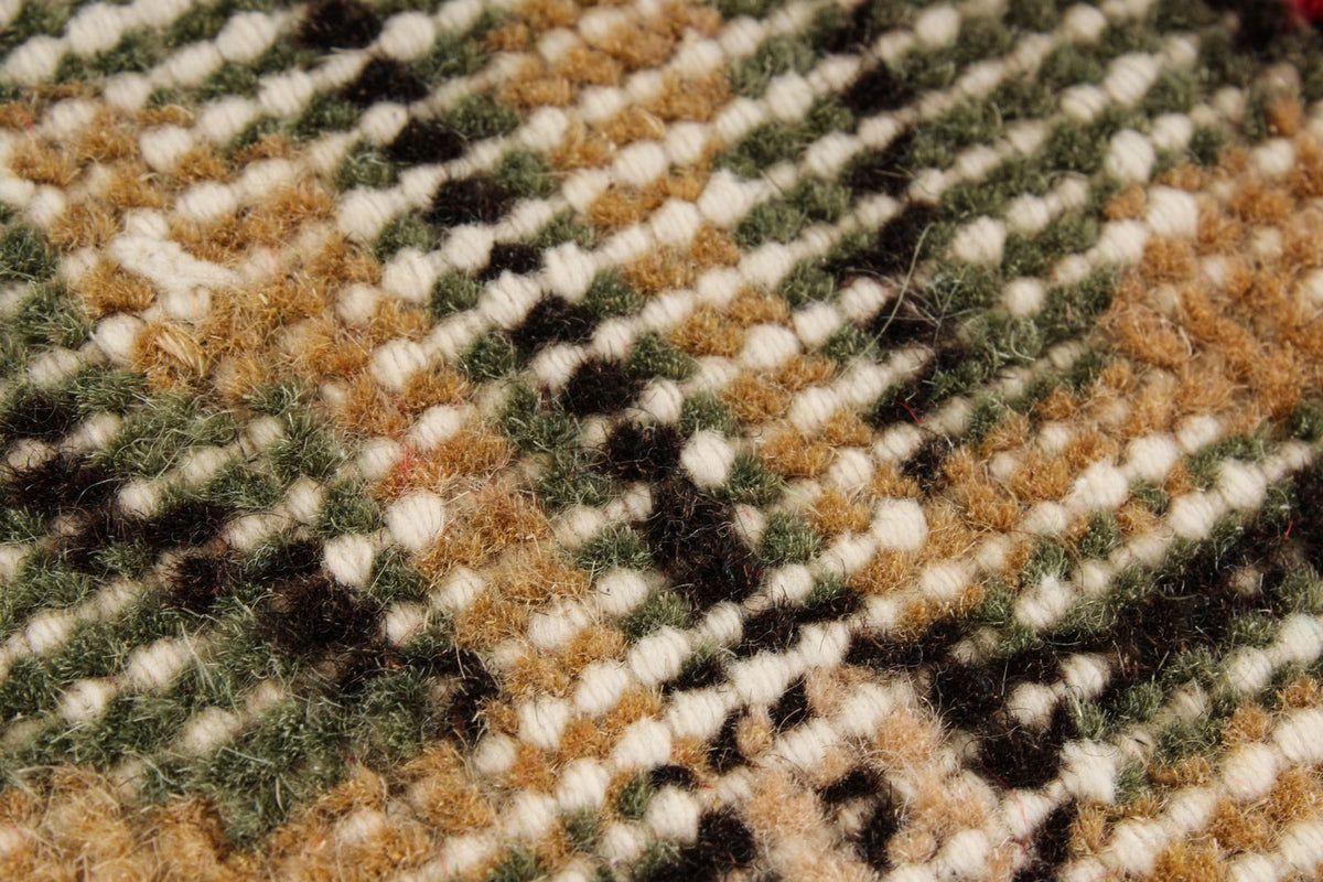 4x8 Red and Multicolor Turkish Anatolian Runner
