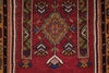 4x7 Brown and Multicolor Anatolian Turkish Tribal Rug