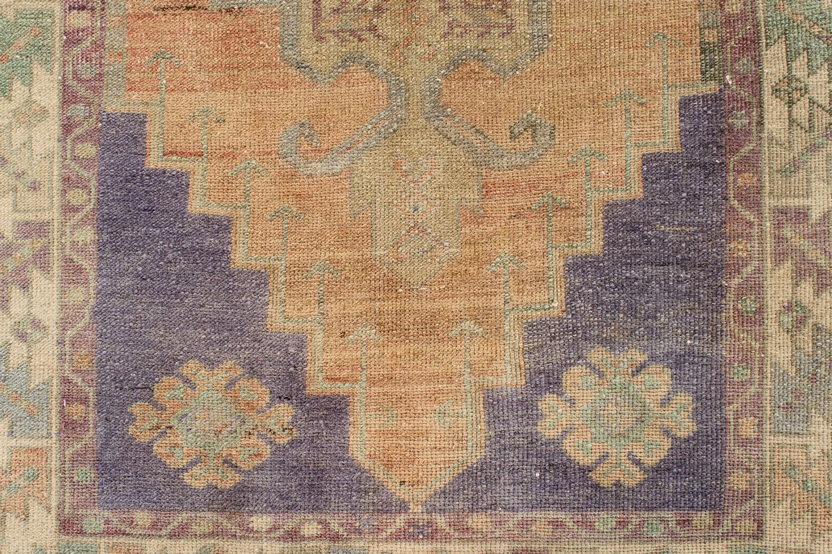 4x6 Multicolor Anatolian Turkish Tribal Rug