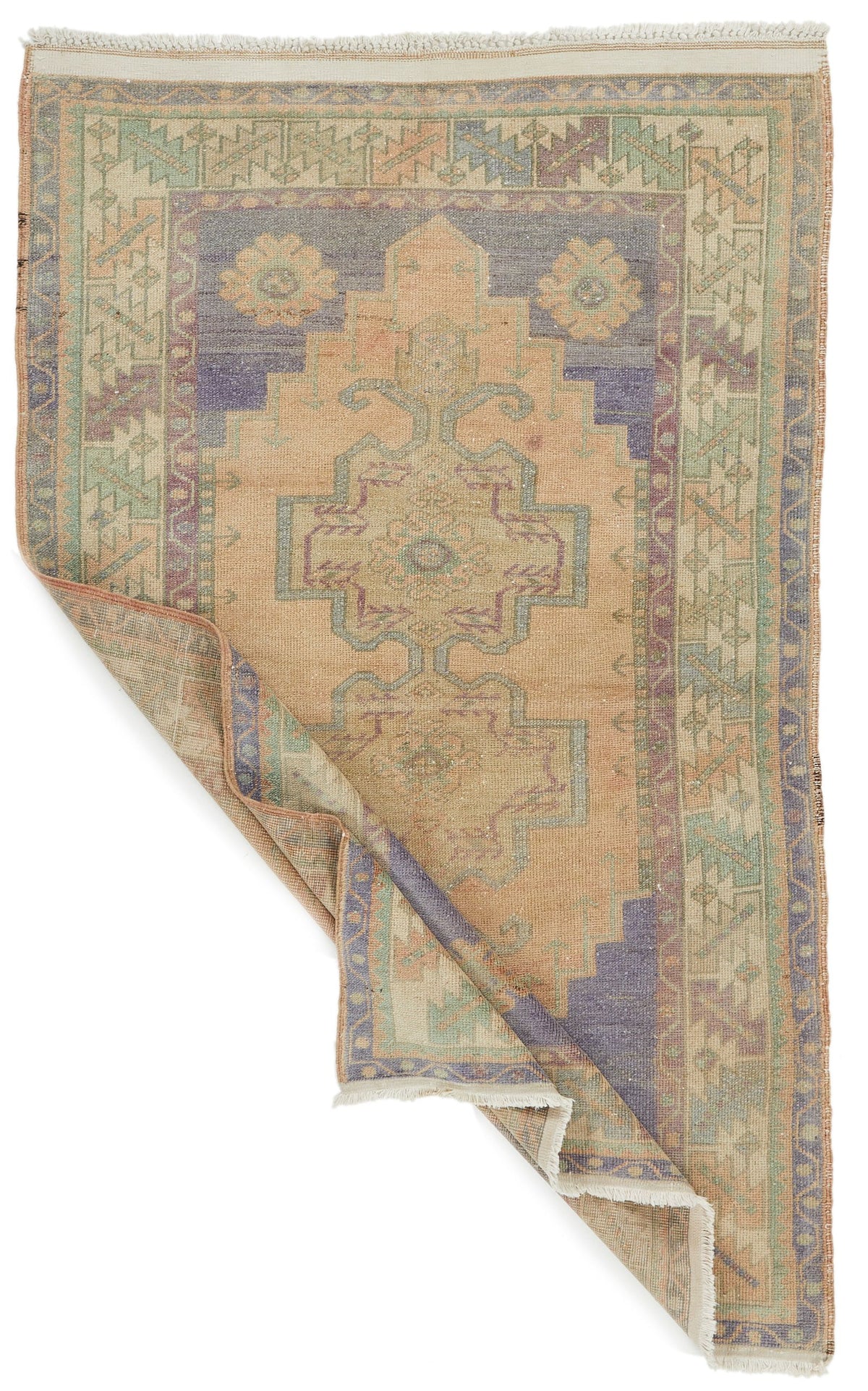 4x6 Multicolor Anatolian Turkish Tribal Rug