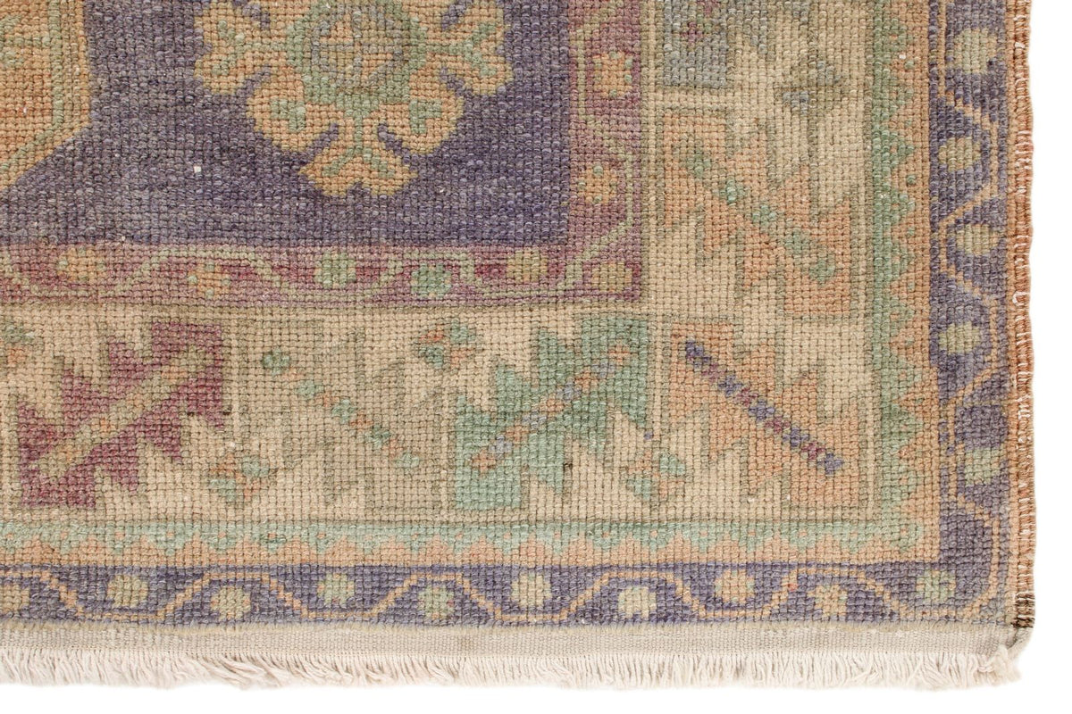 4x6 Multicolor Anatolian Turkish Tribal Rug