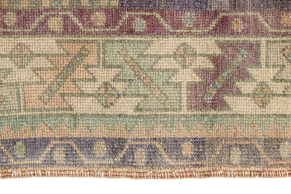 4x6 Multicolor Anatolian Turkish Tribal Rug