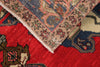 4x6 Red and Multicolor Anatolian Turkish Tribal Rug